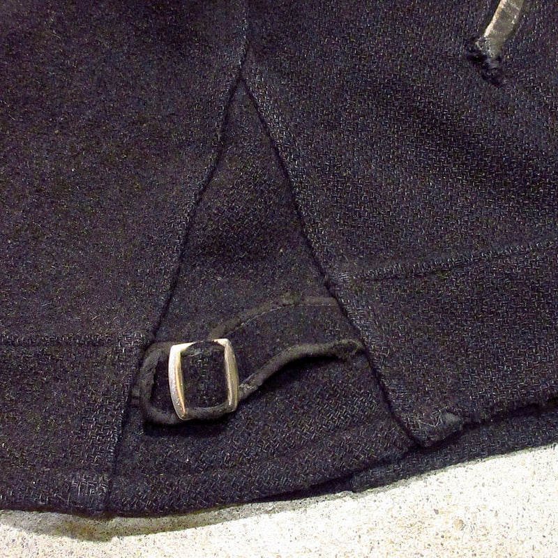 ビンテージ30's○MONTGOMERY WARD ウールスポーツジャケット黒○210326s