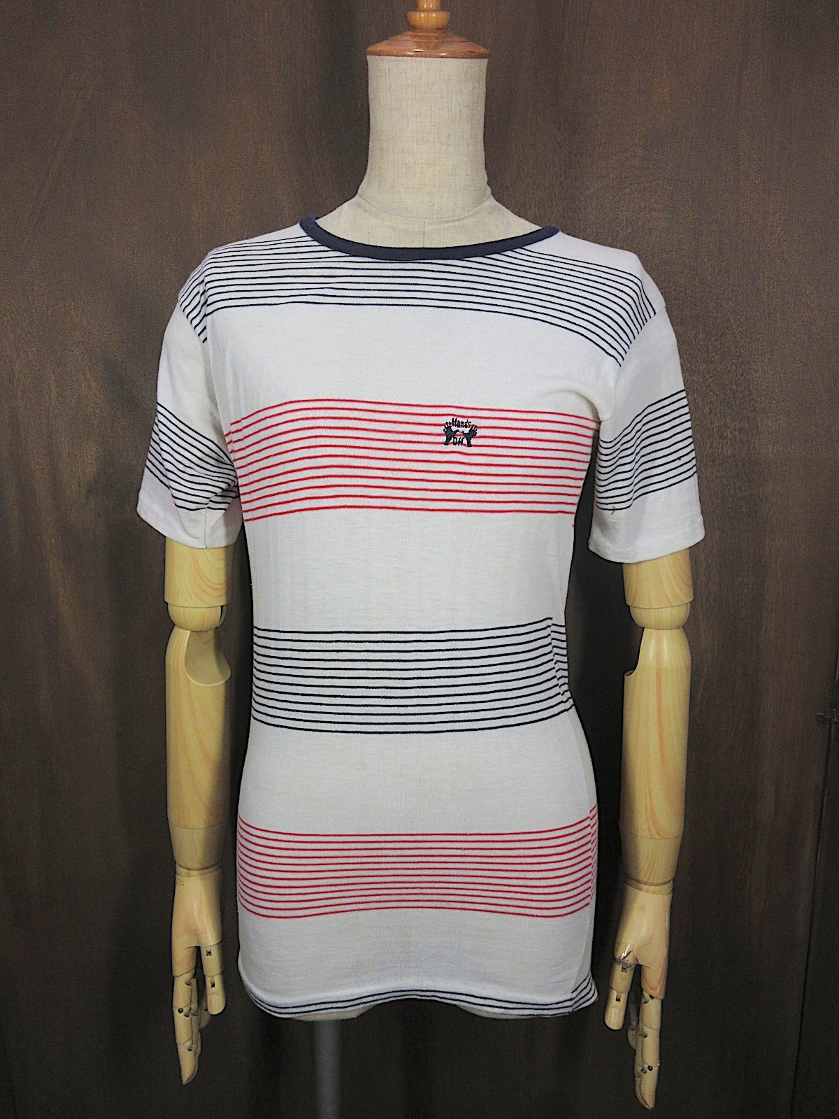 ビンテージ70's○ボーダーTシャツsize S○250512z4-m-tsh-str半袖us