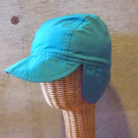 ビンテージ80's●L.L.Bean GORE-TEX耳当て付き裏フリースキャップsize L●250212b4-m-cp-otエルエルビーンゴアテックスアウトドア