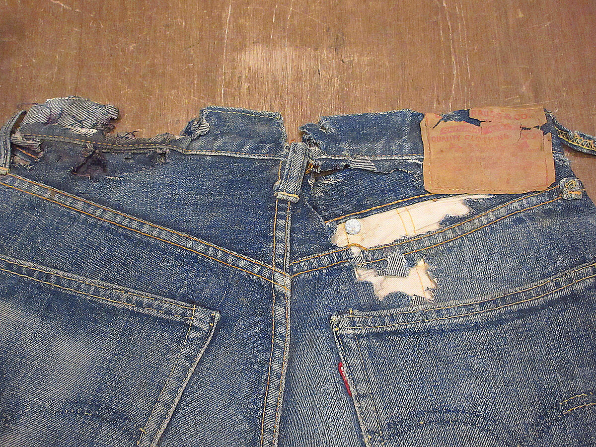 60’s LEVI’S 501 BIGE オリジナル リーバイス ビンテージ ビンテージ60's○Levi's 501 BIG E A Type実寸W72cm○221004