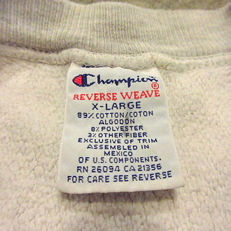 ビンテージ○Champion FLORIDA STATEリバースウィーブスウェットsizeXL