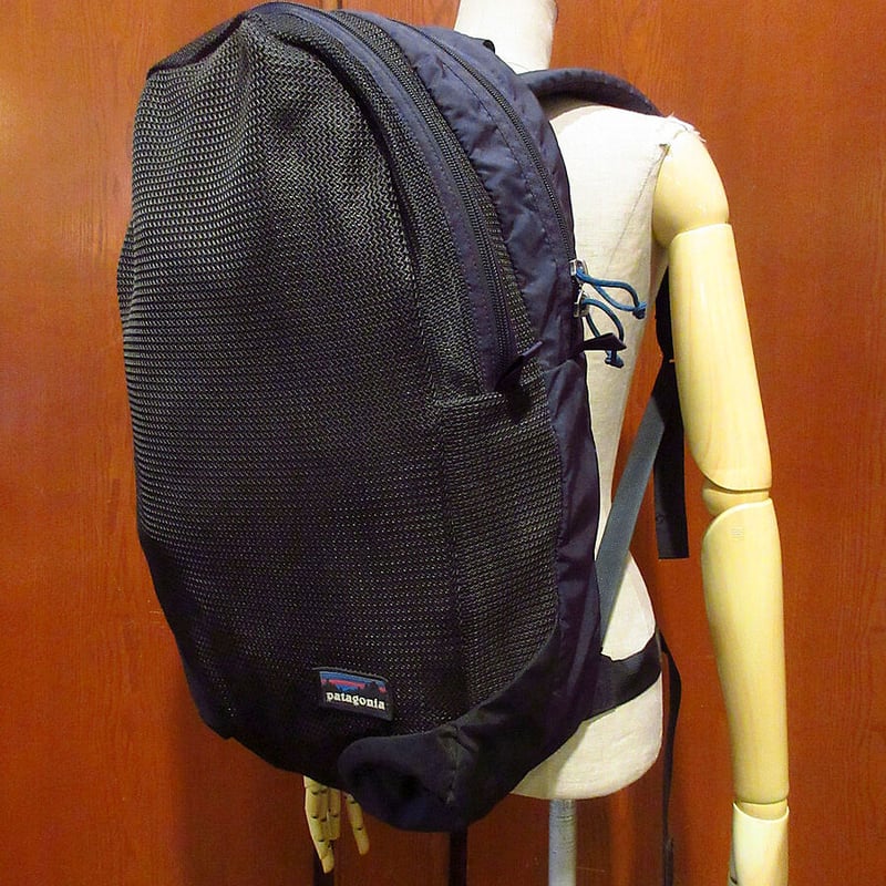 ビンテージ90's○Patagonia 雪無しタグ バックパック紫○210611s6-bag-
