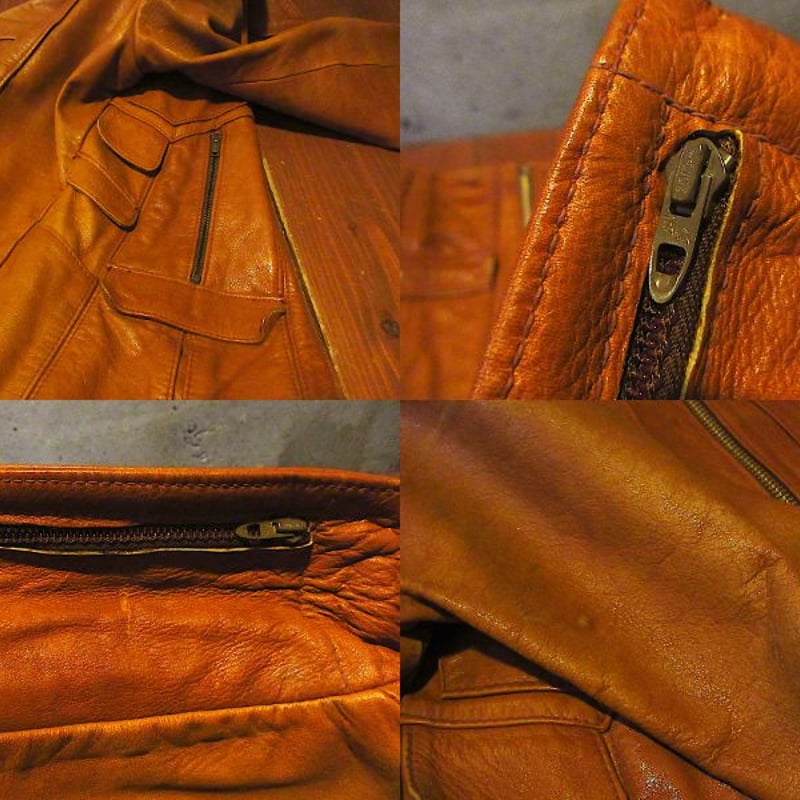 ビンテージ70's○East West Musical Instruments Co.レザージ