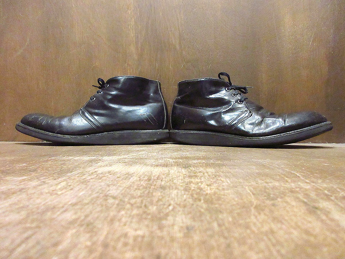ビンテージ70's80's○REDWINGチャッカブーツ黒size 9 1/2 ビンテージ70's80's○REDWINGチャッカブーツ黒size 9 1/2