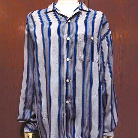 ビンテージ トリコロール 長袖シャツ CATEGORY ループカラーシャツ | cozy vintage