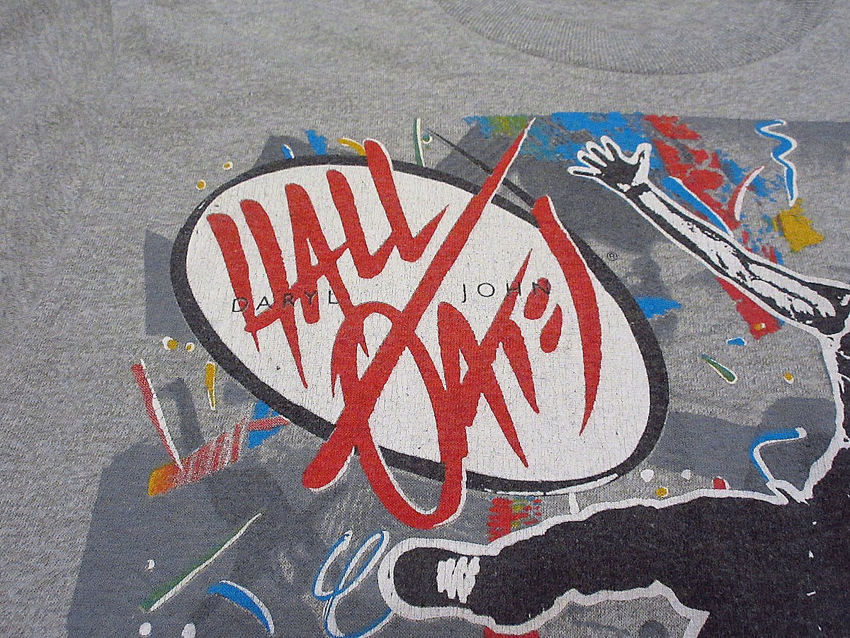 80s Hall & Oates バンド ラグラン Tシャツ シングルステッチ 80s Hall & Oates バンド ラグラン Tシャツ シングルステッチ