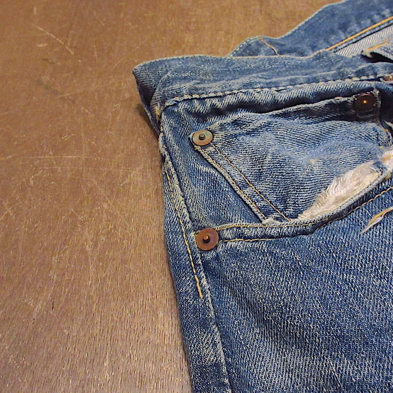 ビンテージ50's○Levi's 501XX 片面タブ47モデル実寸W73cm ビンテージ50's○Levi's 501XX 片面タブ47モデル実寸W73cm