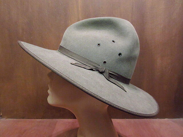 ビンテージ○AKUBRA Coober Pedy フェルトハット Size 55○200916