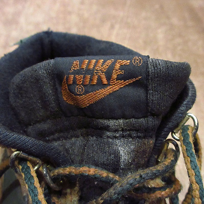 ビンテージ80's○NIKEレディーススウェードトレッキングブーツ茶 ビンテージ80's○NIKEレディーススウェードトレッキングブーツ茶