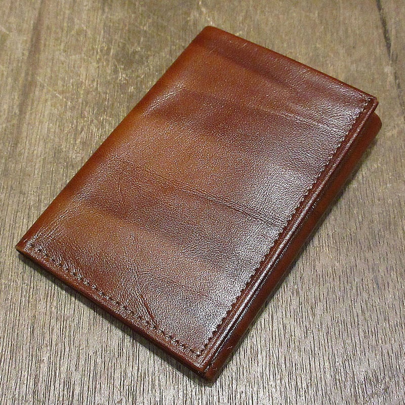 ビンテージ~70's○AMITYカウハイドレザー財布茶○210720i7-wlt ビンテージ~70's○AMITYカウハイドレザー財布茶○210720i7-wlt
