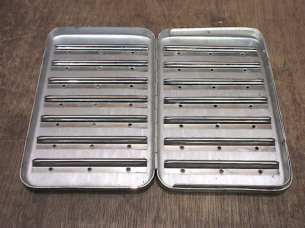 PERRINE フライボックス フライ付き PERRINE パーリン アルミ製フライボックス 完成ドライフライ