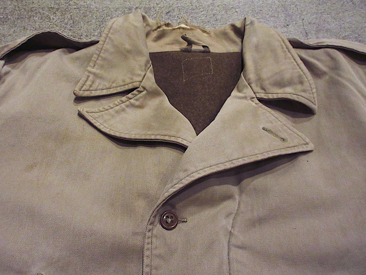 40s WW2 M-41 アークティック Original Military 1940s WW2 Era US Army M41 Arctic Field Khaki