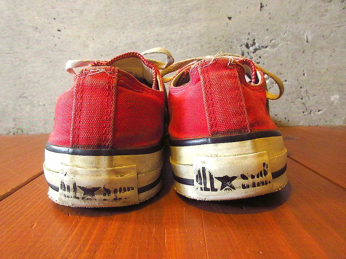 ビンテージ90's○CONVERSEオールスター赤size 6○240412k8-w-snk- ビンテージ90's○CONVERSEオールスター赤size 6○240412k8-w-snk-