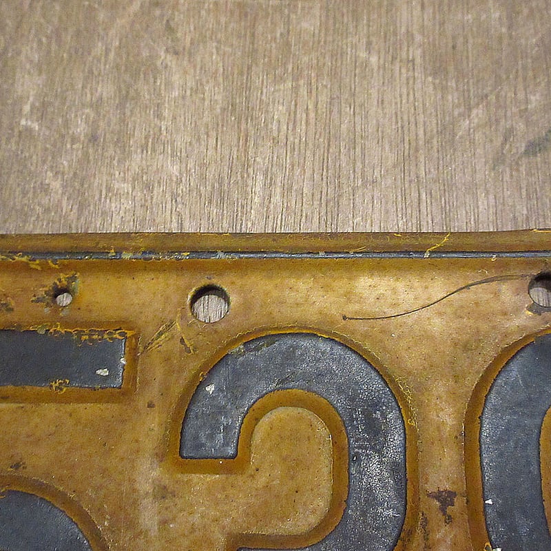 ビンテージ20's○PENNSYLVANIAナンバープレート1926年2点セット○210511