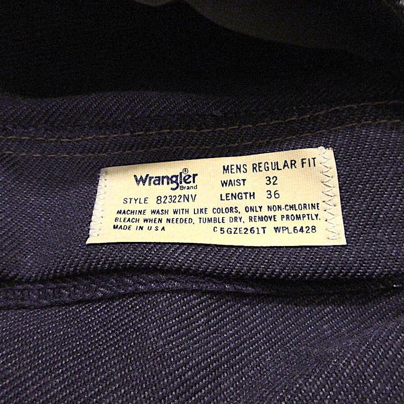 ビンテージ70's80's○DEADSTOCK Wrangler WRANCHER 82322