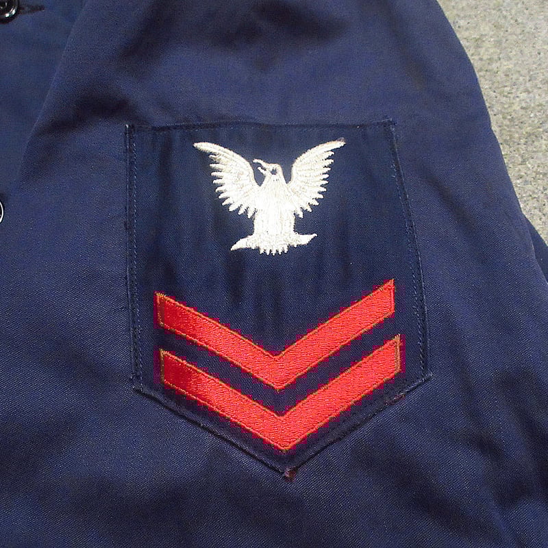 ビンテージ60's○U.S.NAVYユーティリティジャケットsize 44REG○241107