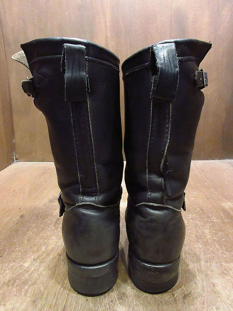 ビンテージ90's○CHIPPEWAスチールトゥエンジニアブーツ黒size 7 ビンテージ90's○CHIPPEWAスチールトゥエンジニアブーツ黒size 7