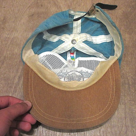 ビンテージ90’s~2000’s●GLACLER RAFT CO. IDAHO刺繍入り5パネルキャップ●250226z4-m-cp-bb帽子usa製