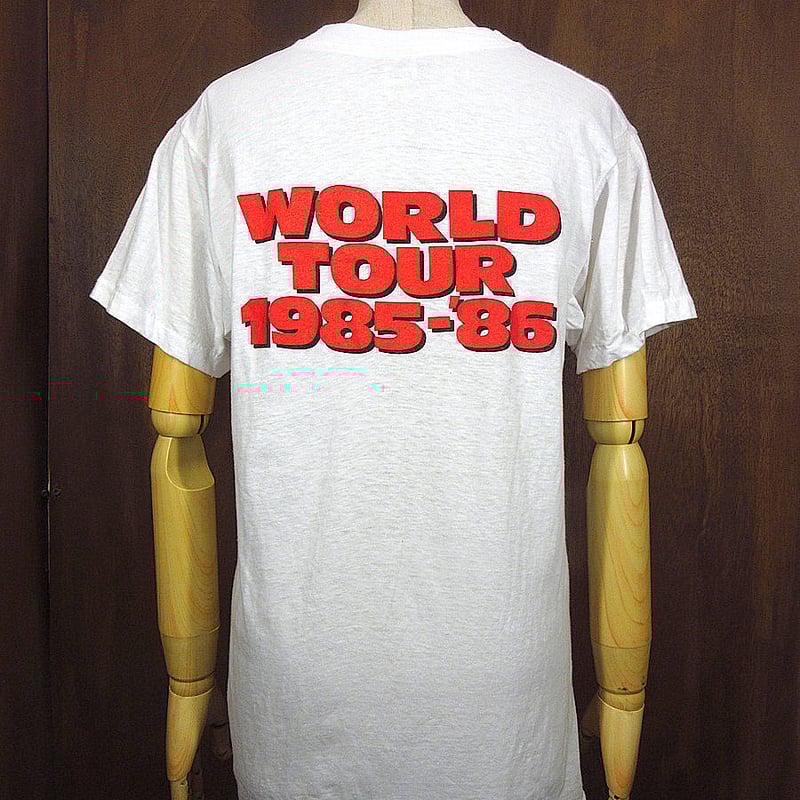 【希少】YES　ワールドツアー ヴィンテージ Tシャツ STUSSY ステューシー 80s OLD ヴィンテージ Tシャツ ワールド
