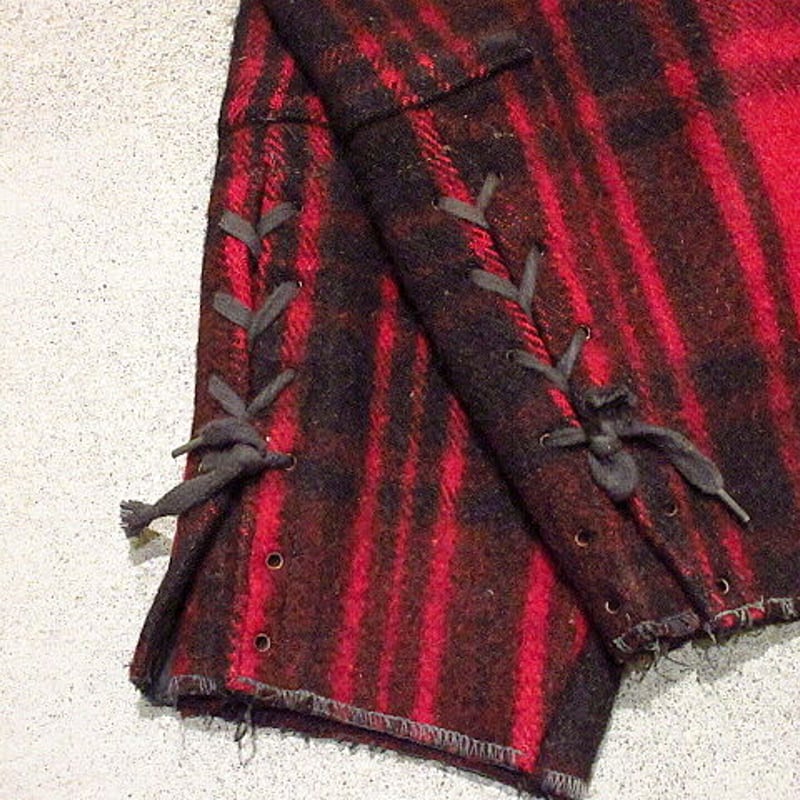 ビンテージ40's○Soo Woolen Millsチェックウールハンティング