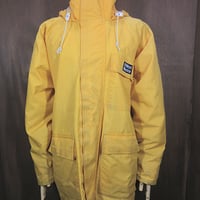 ビンテージ80’s90’s●West Marineレインパーカ黄色size S●250516z1-m-jk-otウエストマリーンアウトドアメンズ古着アウター