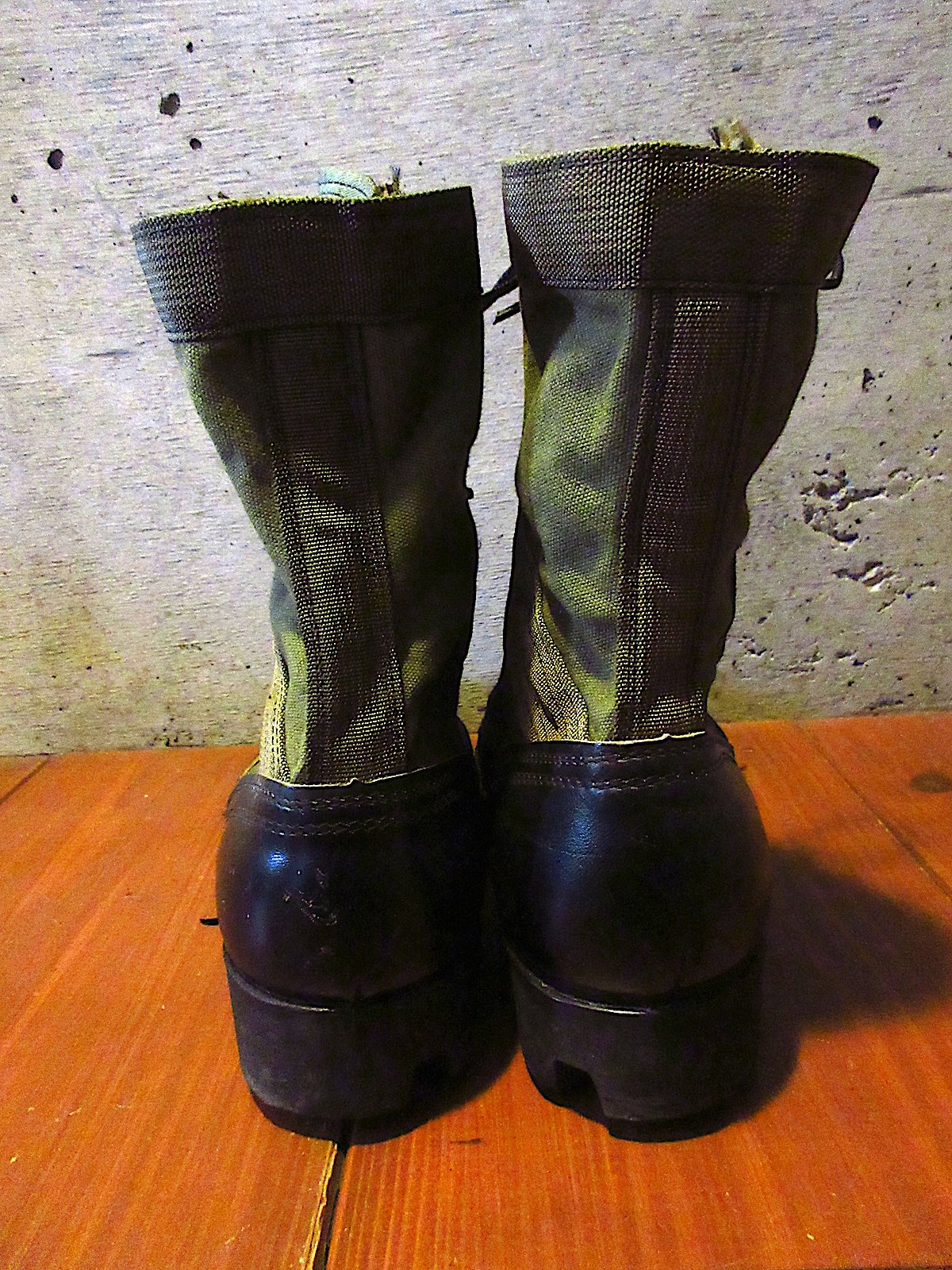 ビンテージ60's○DEADSTOCKトロピカルコンバットブーツ○260131j8-m-bt-