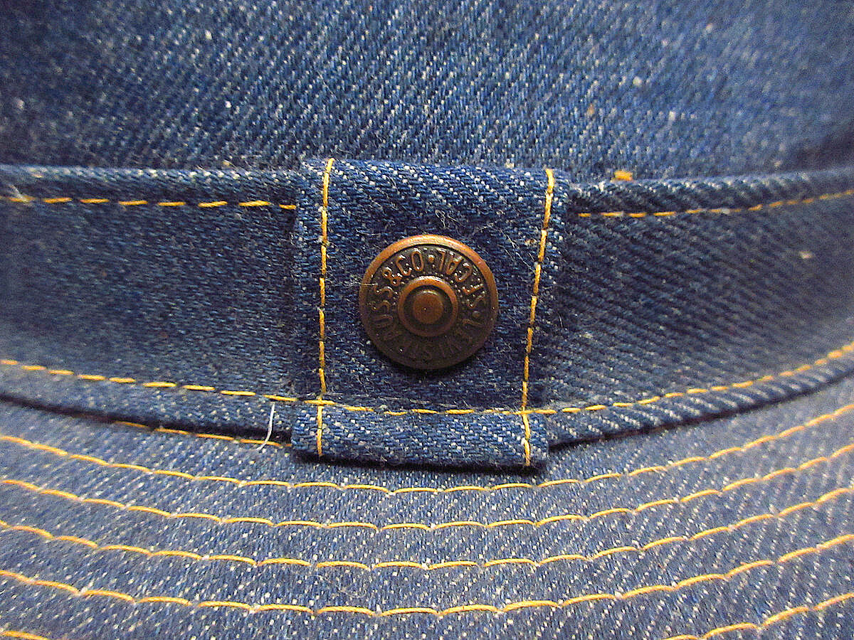 ビンテージ70's○Levi'sデニムテンガロンハットsize 7 3/8○220402s4-