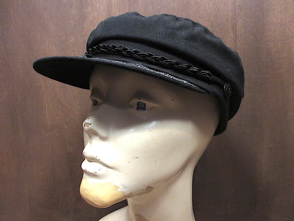 ビンテージ○フィッシャーマンキャップ黒○250629z4-m-cp-otブラック