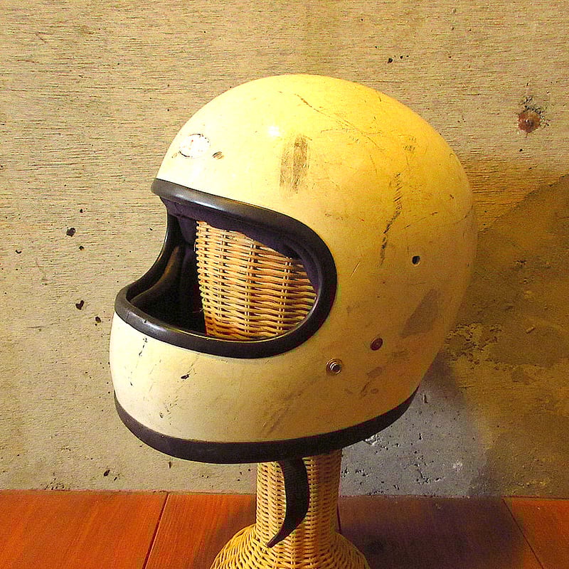 ビンテージ70's○BELL STARIIフルフェイスヘルメット白