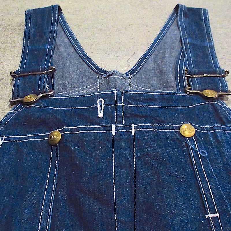 ビンテージ　40s Lee ハウスマーク オーバーオール　ペインター　デニム ビンテージ 40s Lee ハウスマーク オーバーオール ペインター デニム