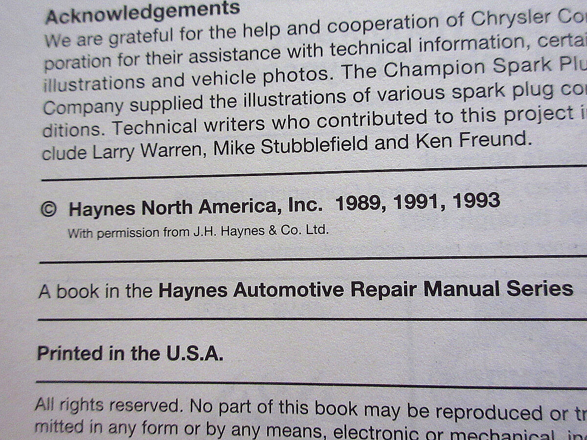 ビンテージ○Haynes JEEP CHEROKEE 1984-1993リペアマニュアル○21