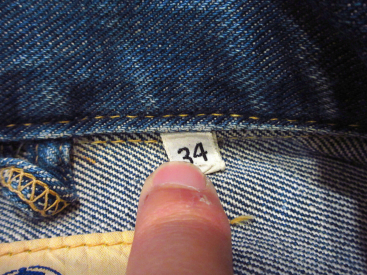 ビンテージ60's○Wrangler 124MJ size 34○220508s1-m-jk-