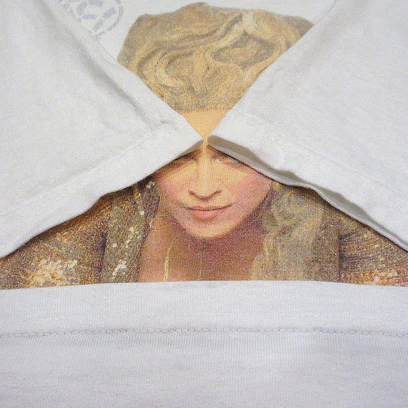 ビンテージ2000's○MADONNA 2004年ワールドツアーTシャツ白size L○240