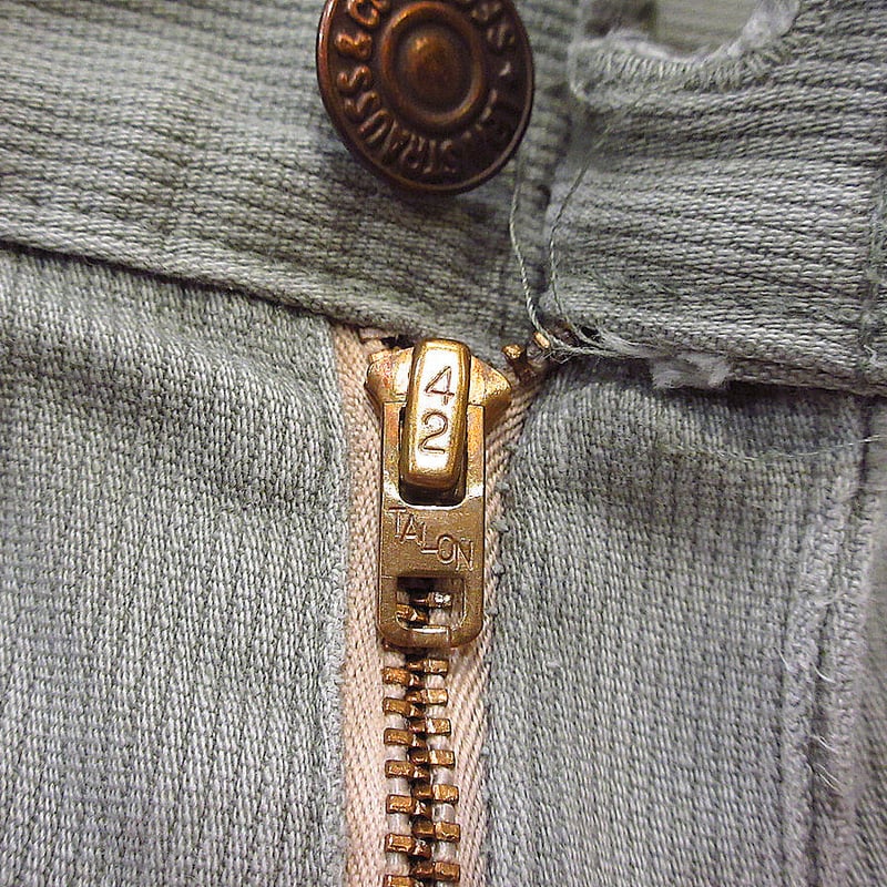 ビンテージ60's○Levi's 519ピケA Typeグレー実寸W79cm○230528i7