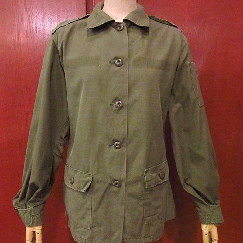 70s ビンテージ　og107 USA製　ユーティリティシャツ　ミリタリーシャツ 70s 米軍 OG107 ユーティリティシャツ ミリタリーシャツ S171