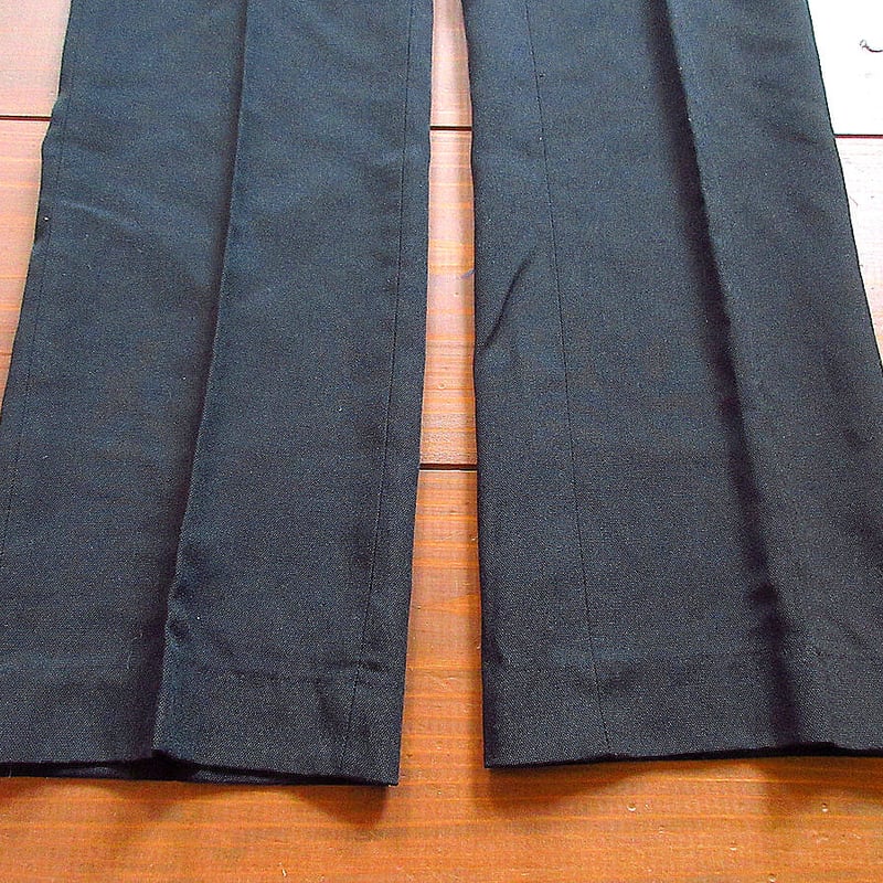 ビンテージ70's○Levi's STA-PRESTテーパードスラックス黒実寸W74cm○23...