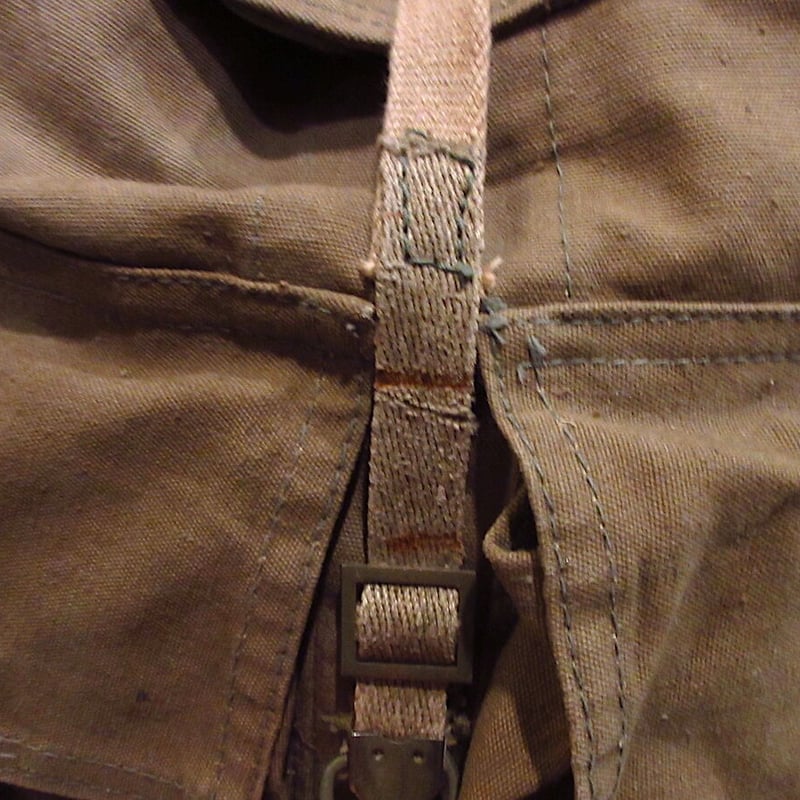 ビンテージ○チェコ軍キャンバスバックパック○220915c6-bag-bp
