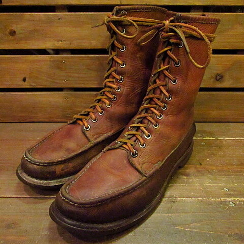 ビンテージ60's70's○W.C.Russell Moccasin Co.青タグ レザーワー ビンテージ60's70's○W.C.Russell Moccasin Co.青タグ レザーワー