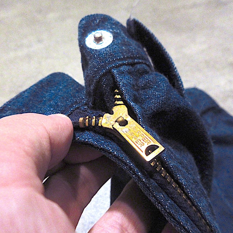 ビンテージ50's○Levi'sショートホーン?デニムランチパンツ実寸W74cm