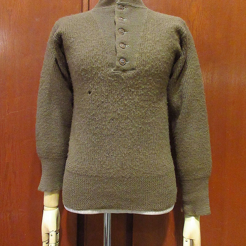 ビンテージ40's○U.S.ARMY 5ボタンセーター○240124i2-m-swr ビンテージ40's○U.S.ARMY 5ボタンセーター○240124i2-m-swr