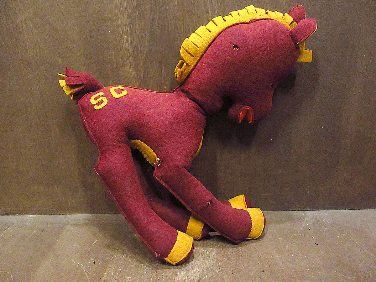 ビンテージ-60's○SCカレッジマスコットドール○220912k5-doll1950s196