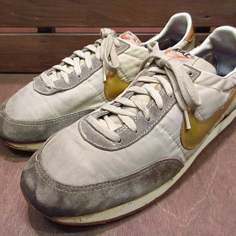 ビンテージ70'sNIKE ナイキブルインスウェードオリジナル Vintage 70's Nike Bruin Suede Low Blue Made in Taiwan without box