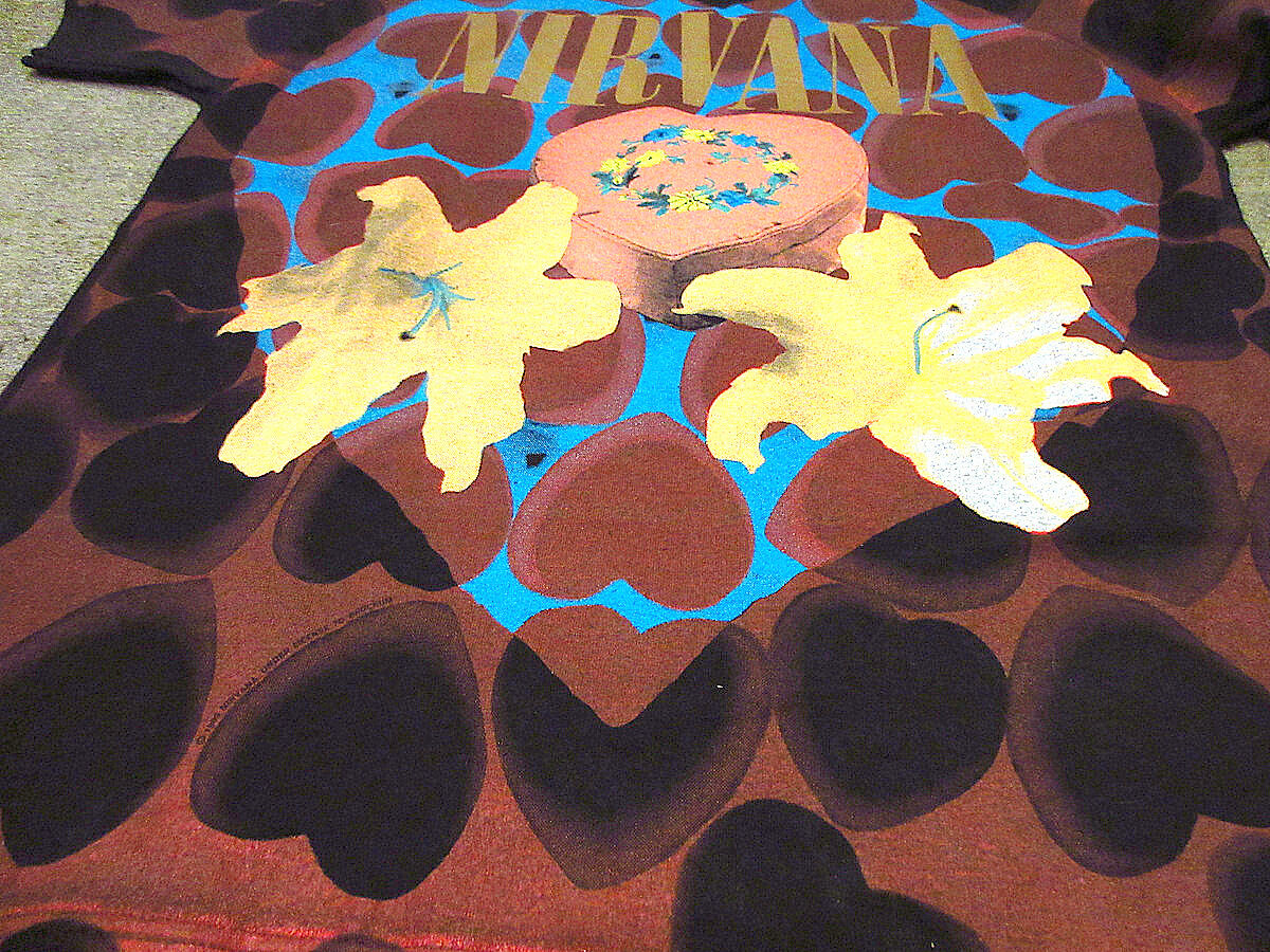 ビンテージ90's○DEADSTOCK NIRVANA Heart Shaped Boxコット ビンテージ90's○DEADSTOCK NIRVANA Heart Shaped Boxコット