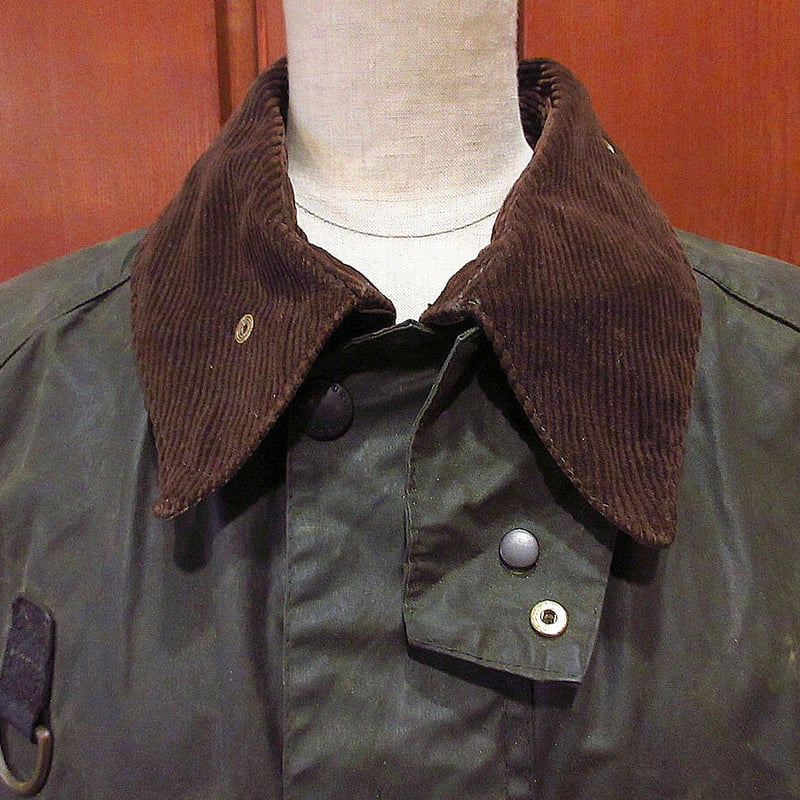 ビンテージ90's○Barbour SPEYオイルドジャケットL○211006i1-m-jk-...