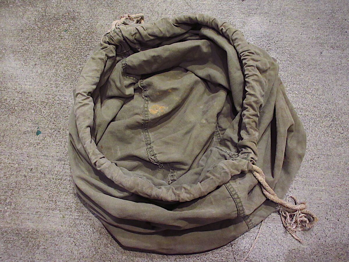 ビンテージ40's○ミリタリーバラックバッグ○230922c8-bag-ot 1940s