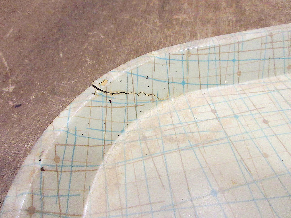 ビンテージ50's○Siliteグラスファイバートレー○240104j5-bxsトレー