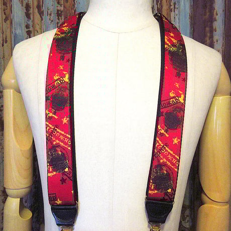 【希少】美品ヴィンテージ サスペンダー サスペンダー ベルト - 古着屋サマンサ