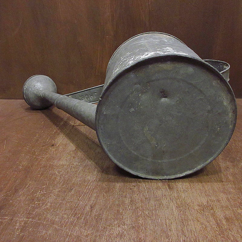 ヴィンテージ　アンティーク　ブリキ　ジョウロ ビンテージ○BUHLブリキジョウロ○240711j8-otclctじょうろ雑貨