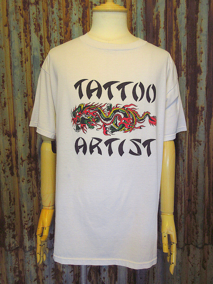 レア 90s タトゥー Tシャツ tattoo 芸者 ビンテージ XL USA製 レア 90s タトゥー Tシャツ tattoo 芸者 ビンテージ XL USA製
