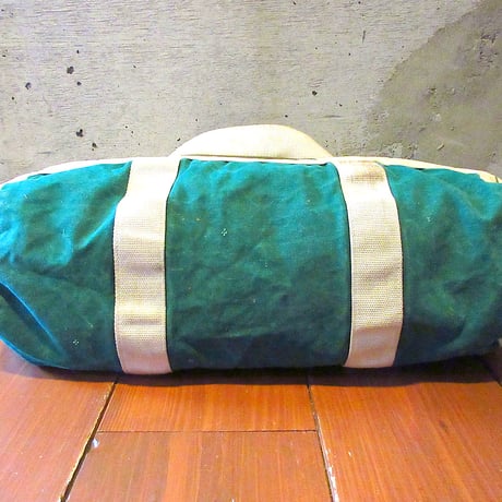 ビンテージ●OVERLAKE SCHOOLキャンバスボストンバッグ●250308k4-bag-bstnオーヴァーレイクスクールカレッジショルダーバッグ